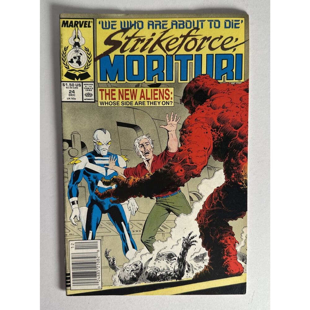 Strikeforce Morituri #24, Vol 1 1987 Marvel Comics, 1st Print, Gills & Anderson